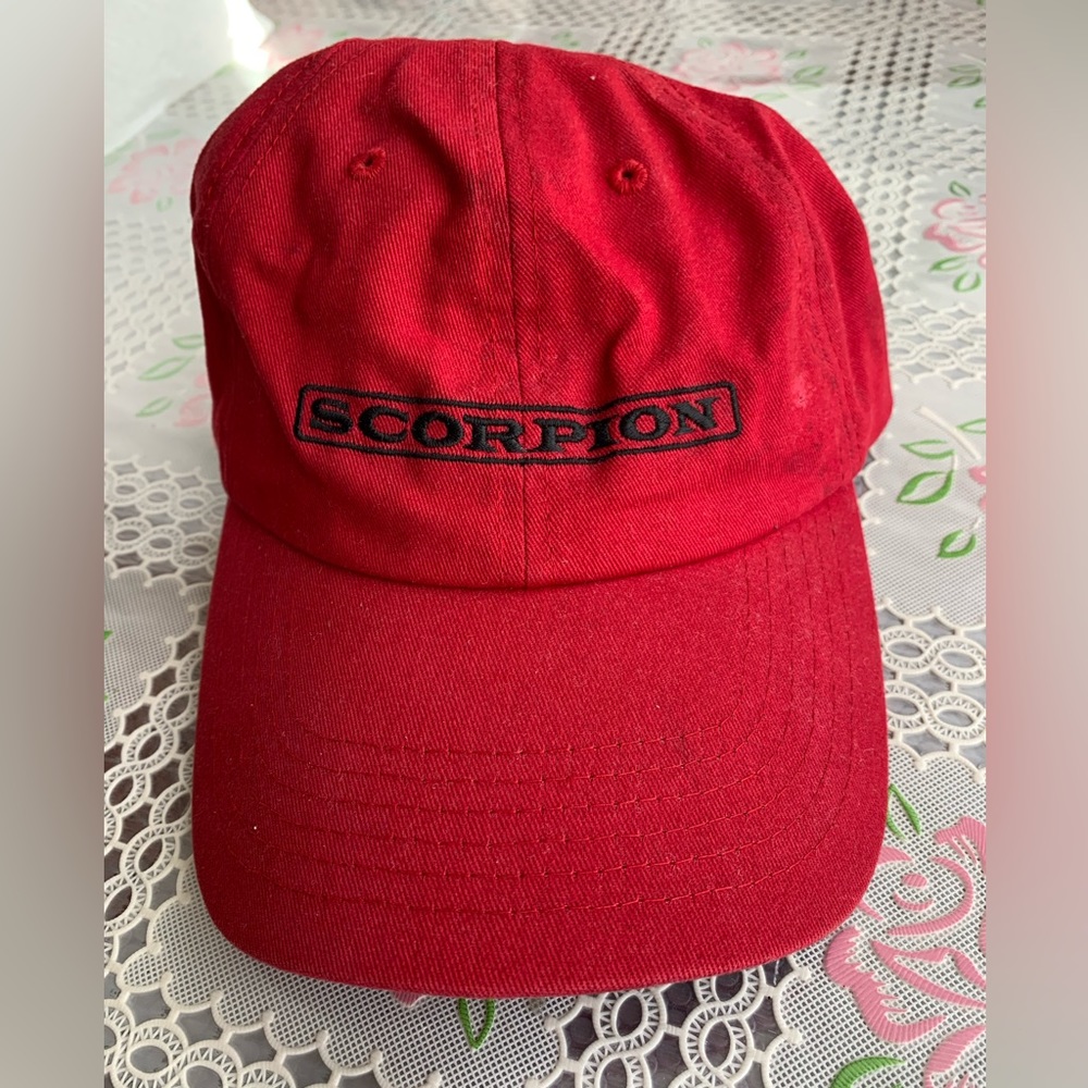 Red Scorpion Hat from Drakes concert